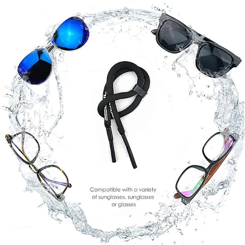 Floating Sunglasses Rope Holder WaterSport Glasses Chain OutdoorSport Glasses Rope Eyewear Cord Holder Neck Strap Glasses Holder