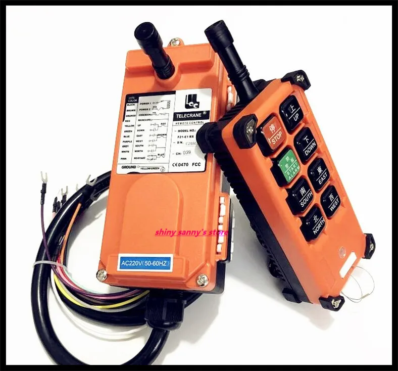 F21-E1B Industrial Radio Remote Control Hoist Crane Control Lift Crane 1x Transmitter + 1x Receiver Brand New