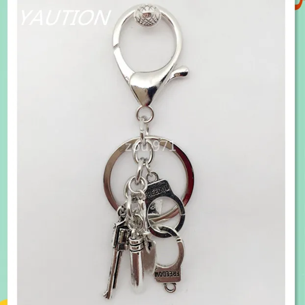 1Pcs Partners In Crime Keyrings, Best Friends Keychain Set, Friendship Jewelry.