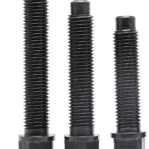 M8/10/12/14mm carbon steel tool holder screws square head long cylindrical end set screw screws bolts 35mm-70mm length