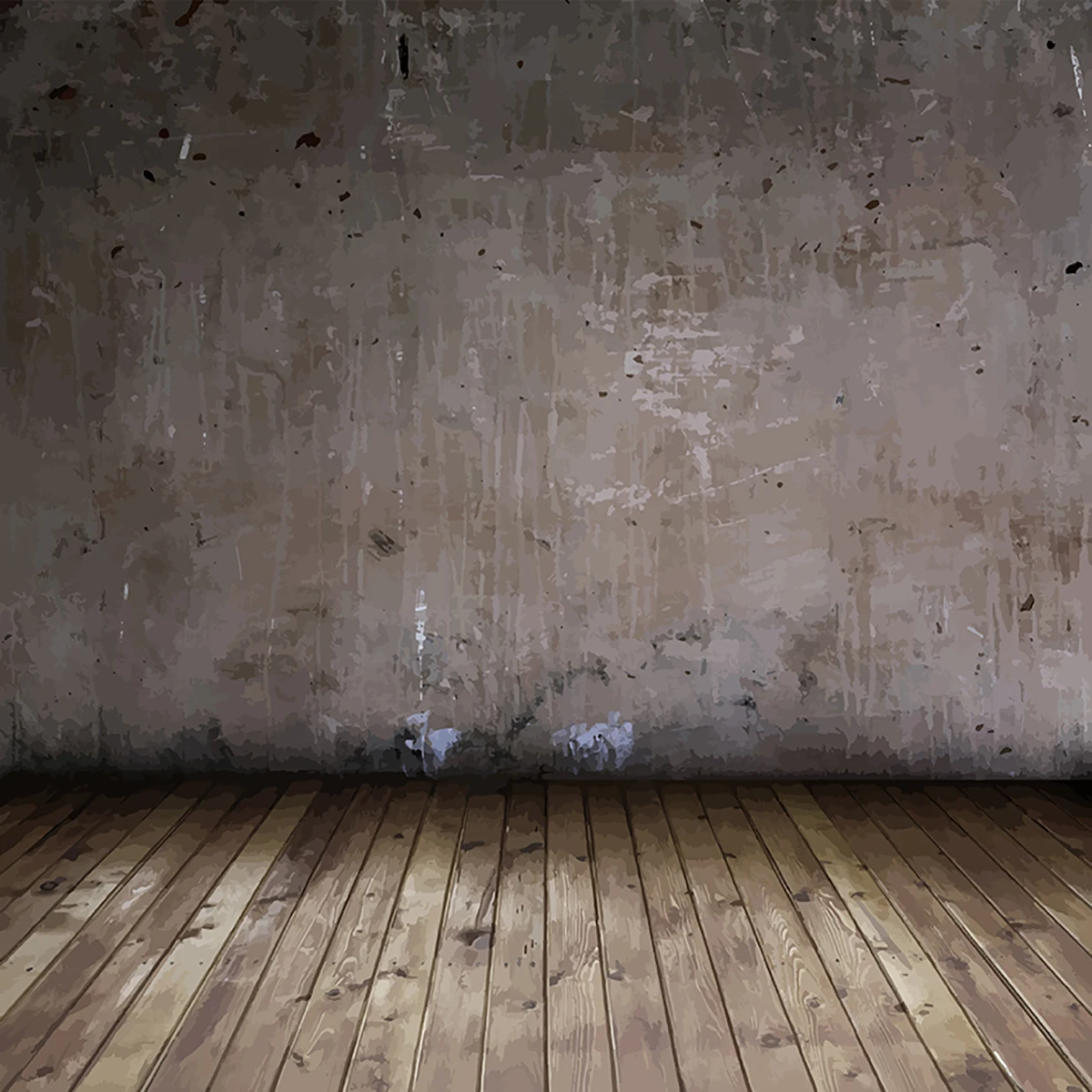 Allenjoy Latar Belakang untuk Foto Tipis Lantai Kayu Vinyl Kotor Minyak Lukisan Retro Latar Belakang Fotografi Photocall Kamera