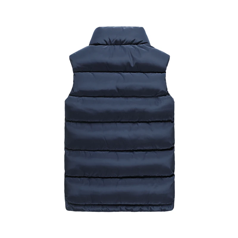 2019 NEW Men Vest Winter Jackets Fashion Casual Sleeveless Coat Thick Warm Zipper Jacket Outerwear Cotton-Padded Waistcoat