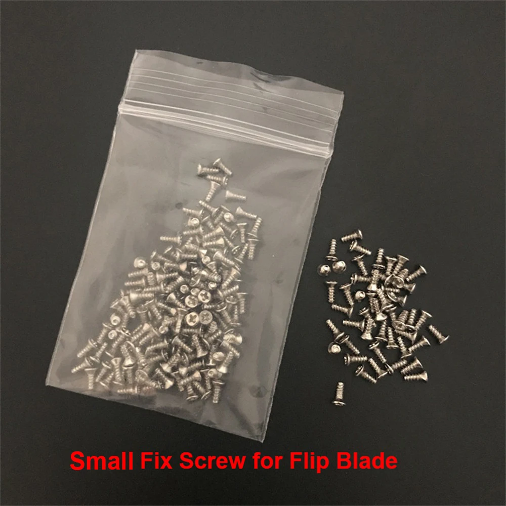 CHKJ 200pcs/lot Car Flip Remote Key Fixed Pins Screws Set Auto Locksmith Tools Part Repair Accessories Locksmith Tools Supplies