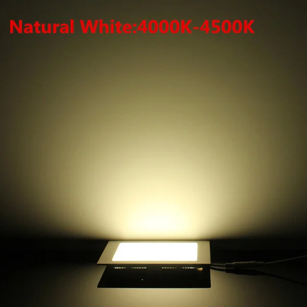 3W 4W 6W 9W 12W 15W 25W LED Panel Light Warm White/cold White square Suspended LED Ceiling Spot Lighting Bulb AC85-265V