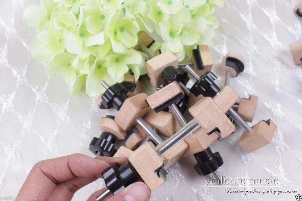 

New 10pcs violin viola making tools,violin glueing clamp,clips High Quality #311