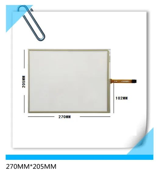 

270*205 MM NEW 12.1 inch Touch Screen 4 wire resistive touch screen 270MM*205MM