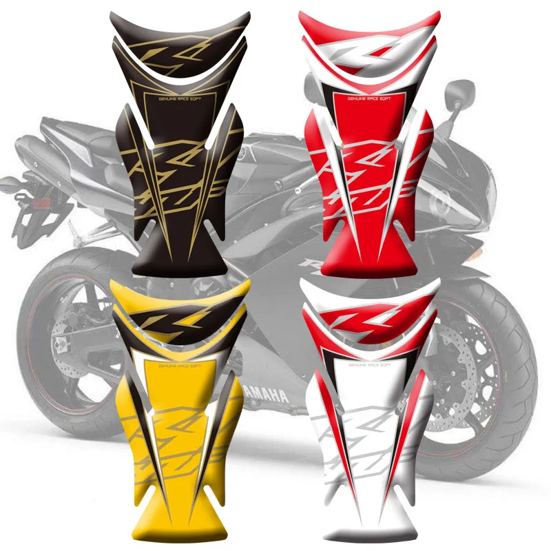 3D Sticker Hot sell Motorcycle  Sticker Decal Emblem Protection Tank Pad Cas Cap For Yamaha R1 2007 2008