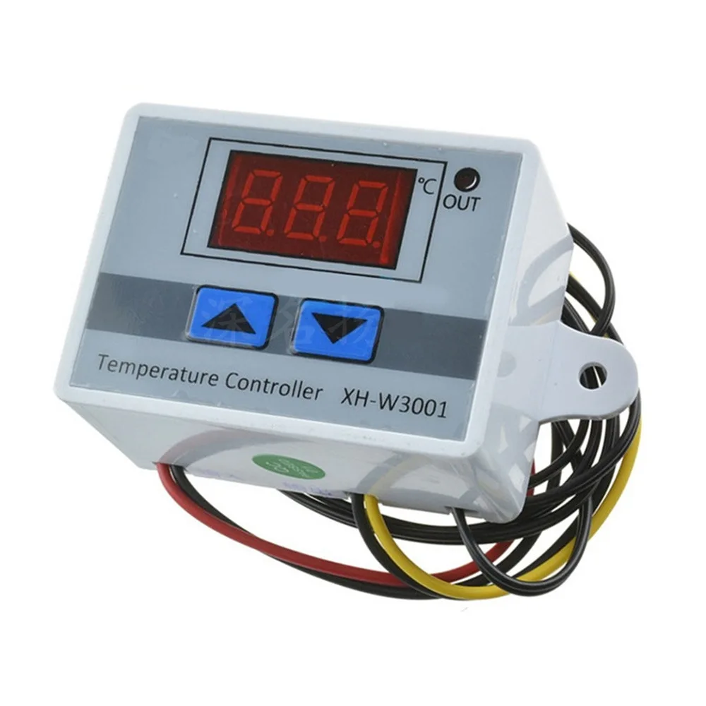 W3001 Digital Control Temperature Microcomputer Thermostat Switch Thermometer New Thermoregulator  12/24/220V