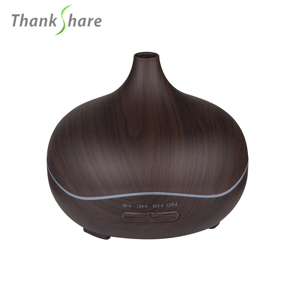 

THANKSHARE 300ml Aroma Essential Oil Diffuser Ultrasonic Air Humidifier Lamp Aromatherapy Electric Diffuser Mist Maker for home