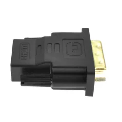 1 sztuk męski na żeński kabel Audio HD 1080P pozłacane HDMI do DVI 24 + 1 karta graficzna konwerter adapter do LCD HDTV kabel DVI