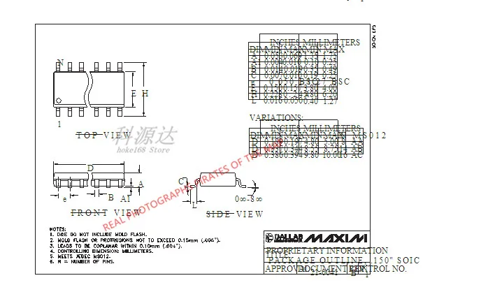 5 قطعة/الوحدة MAX974CSE SOP16 MAX974 في الأسهم