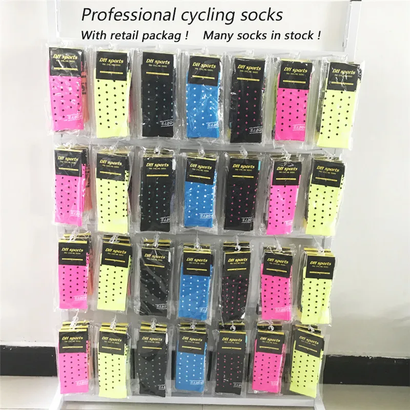 DH SPORTS New Brand Cycling Socks Men Women Outdoor Mount Bike Racing Footwear For Road Bicycle Socks Running Compression Sock