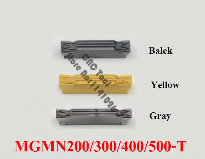 10pcs/set MGMN200-T MGMN250-T MGMN300-T MGMN400-T MGMN500-T Carbide Turning Insert Grooving Tips Cutting Tools for MGEHR/MGIVR