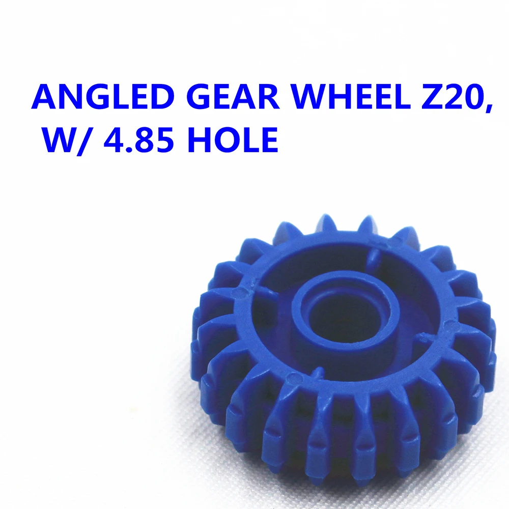 

MOC Technical 10pcs Technical ANGLED GEAR WHEEL Z20, W/ 4.85 HOLE compatible with major brand MOC6224999