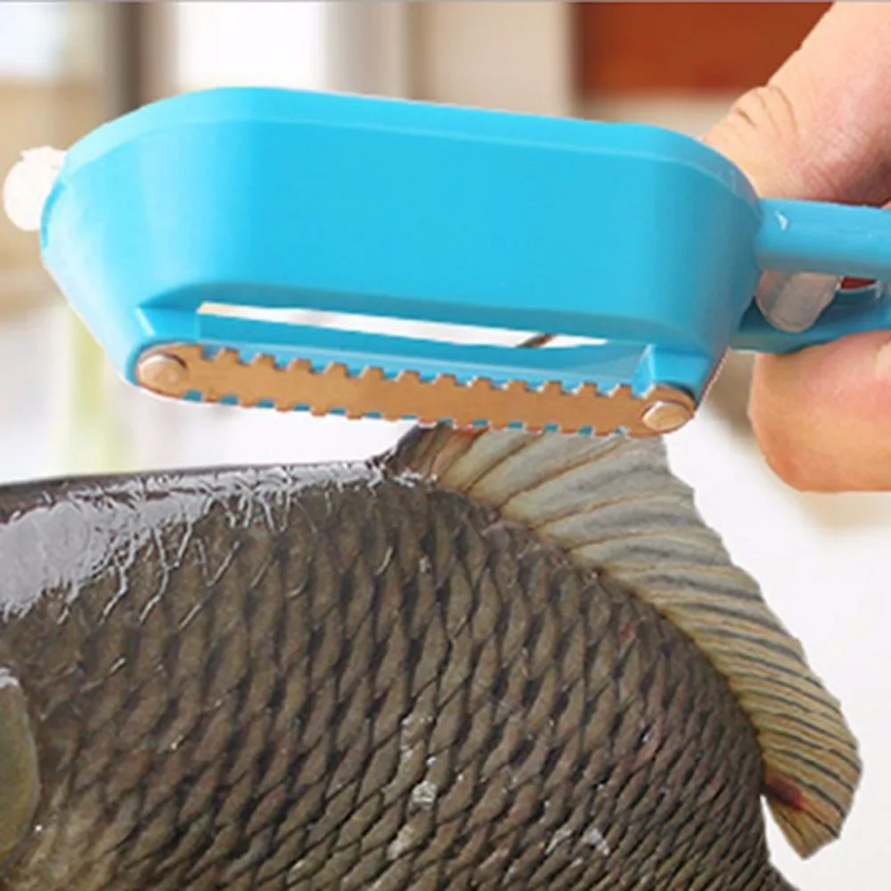 Scraping Scale Kill Fish With Knife Machine Creative Multipurpose Home Novel Supply Kitchen Garden Cooking Tool Clean Convenient