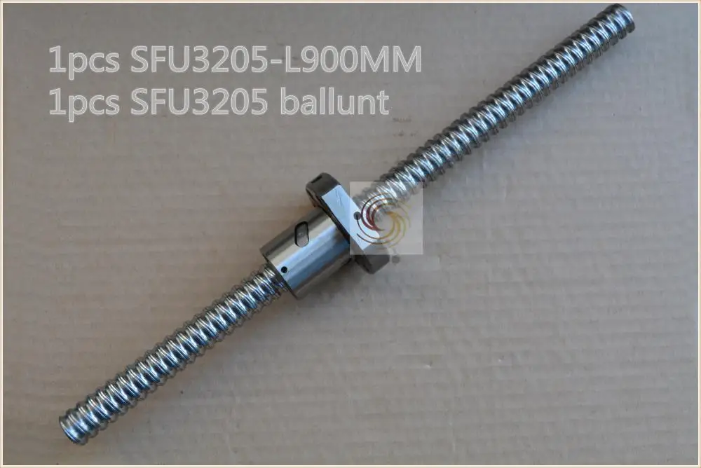 

diameter 32mm ball screw SFU3205 length 900mm plus RM3205 nut CNC DIY Carving machine 1pcs