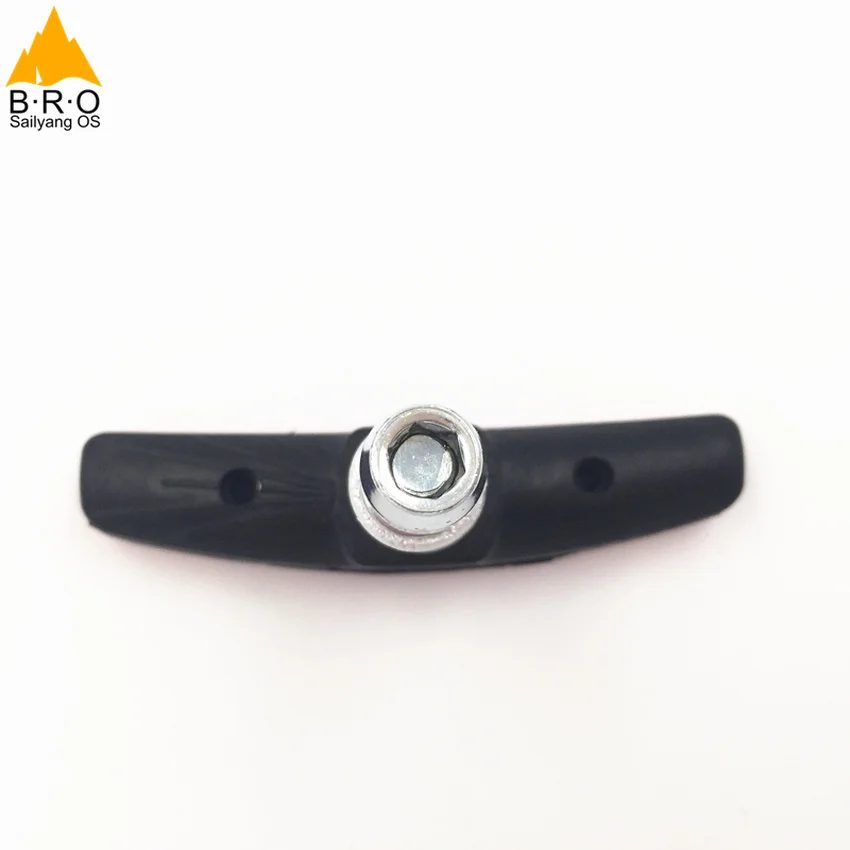 وسادات فرامل الدراجة الجبلية عالية الجودة ، وحامل فرامل الدراجة على شكل حرف V ، وكتل مطاطية ، وأجزاء متينة