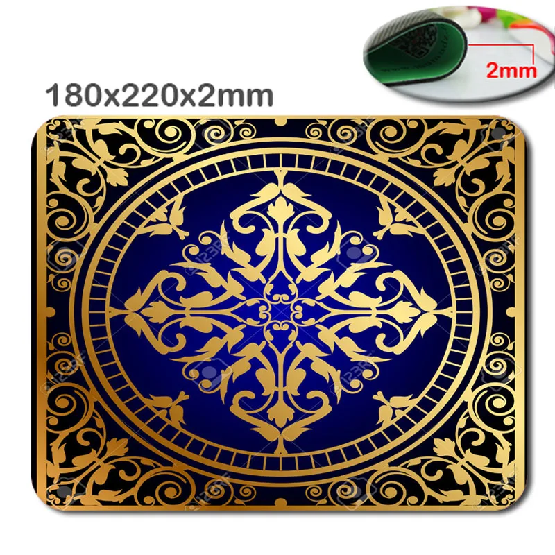 

Fast Printing Custom Persian Carpet Styles Design High Quality Skid Durable Fashion Computer and Laptop Mouse Pad