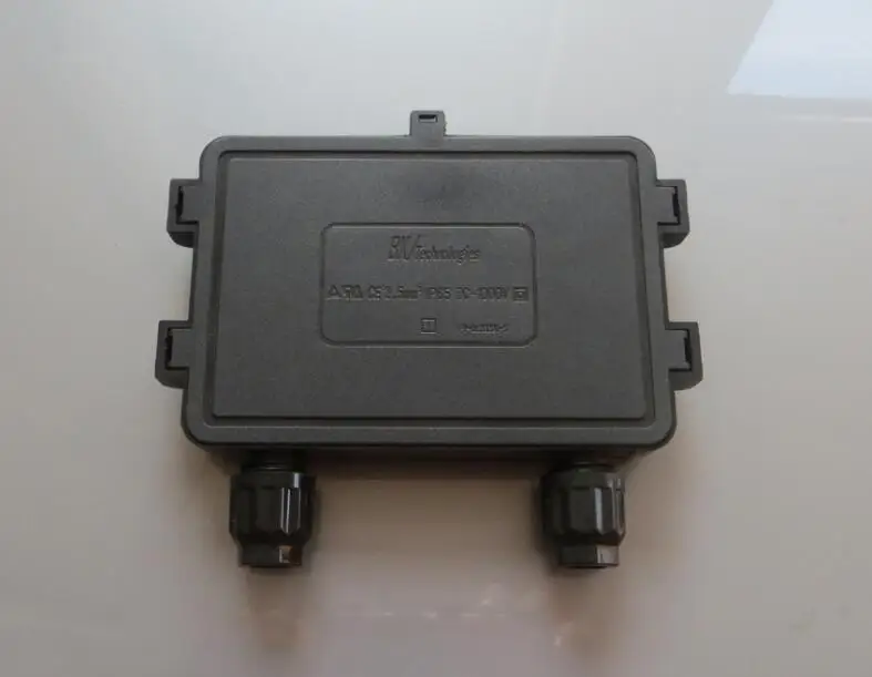 140W - 200W Solar Junction Box waterproof IP65 for Solar Panel connect PV junction box solar cable connection with diode