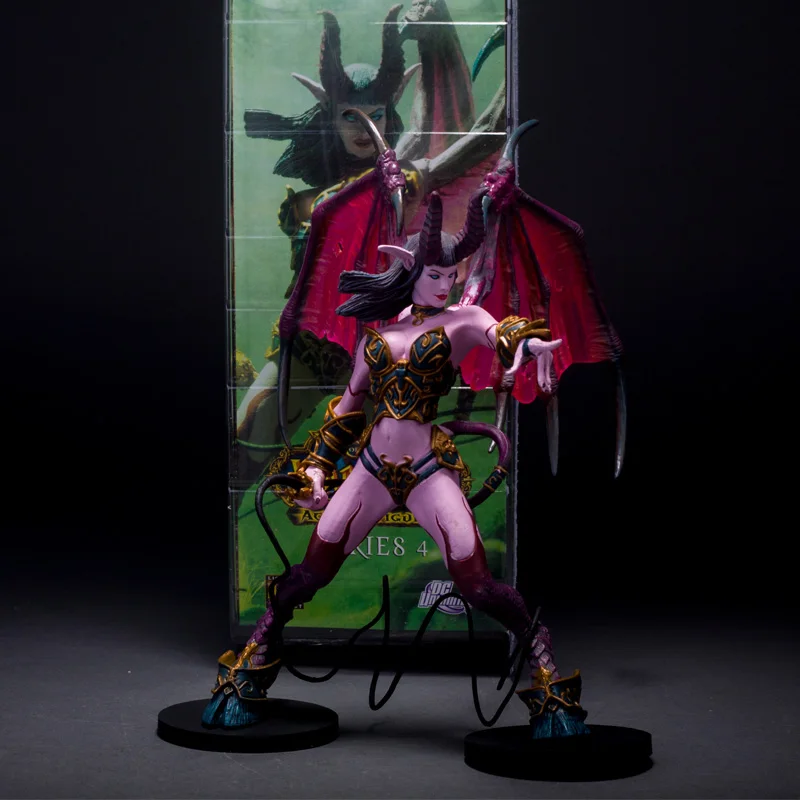 WOW Succubus Demon Amberlash Warlock Pet Action Figure Toy Anime Figure Collectible Model Toy