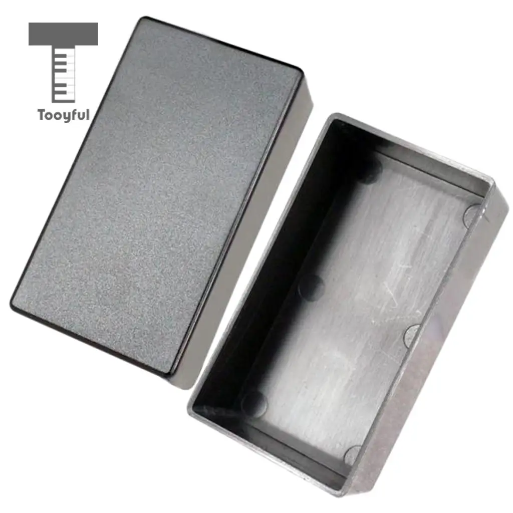 Tooyful 2 Pcs Plastic Sealed Closed Double Coil Guitar Humbucker Pickup Covers No Hole for Electric Guitar Musical Part Decor