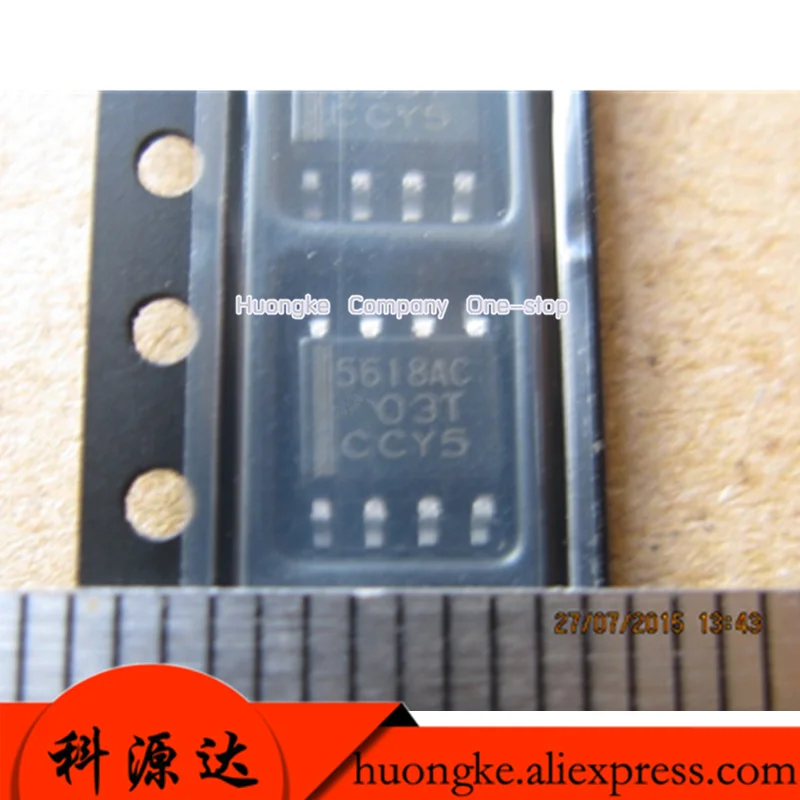 

5PCS/LOT TLC5618 TLC5618ACD TLC5618AC 5618AC TLV5618 TLV5618AID TLV5618AIDR 12-BIT DIGITAL-TO-ANALOG CONVERTER WITH POWER DOWN