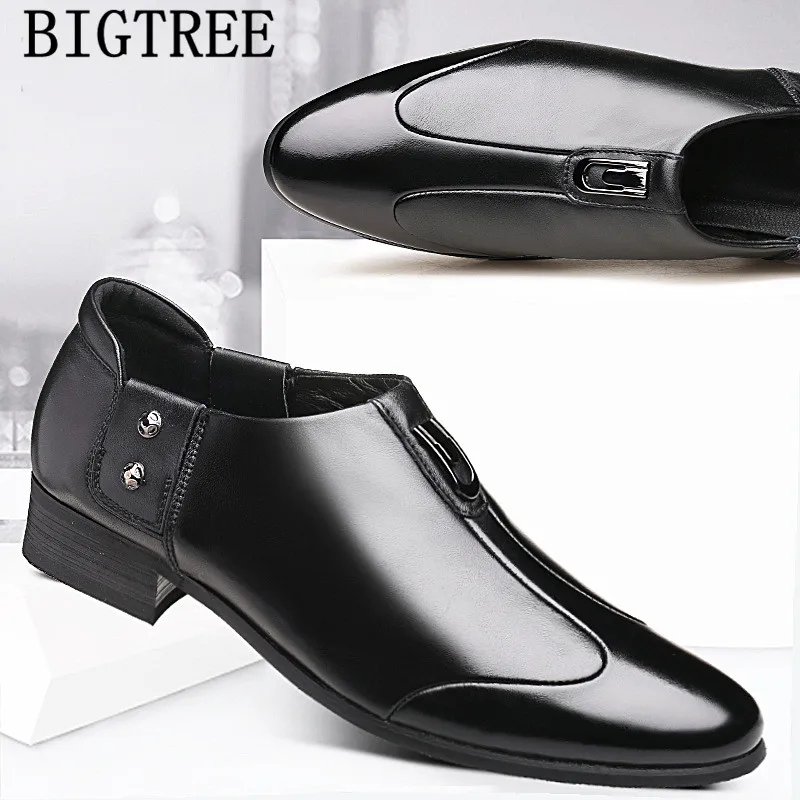 Italian Shoes Men Loafers Mens Dress Shoes Business Wedding Oxfords Shoes For Men Zapatos De Hombre De Vestir Formal Shoes Men