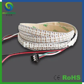 

New arrival ! IP20 non waterproof RGB led strip light 5050 SMD 144leds/m, White PCB, 5V