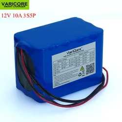 VariCore 100% nowa ochrona o dużej pojemności 12 V 10Ah 18650 akumulator litowy 12.6v 10000 mAh pojemność