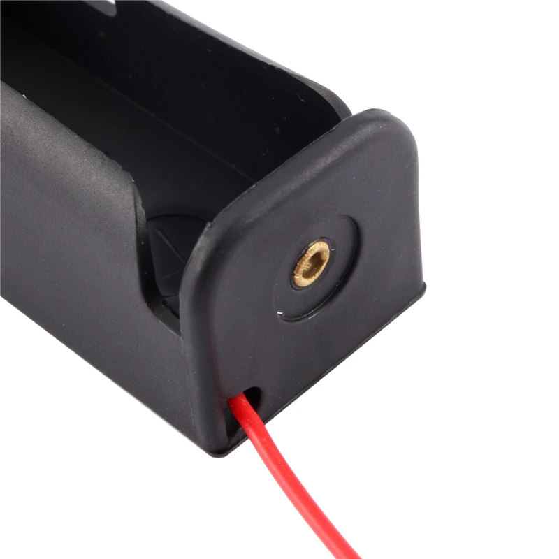 1Pc Black 18650 Battery Holder 3.7V Clip Holder Box Case For Rechargeable Li-ion Battery Storage Box 18650 Battery Holder