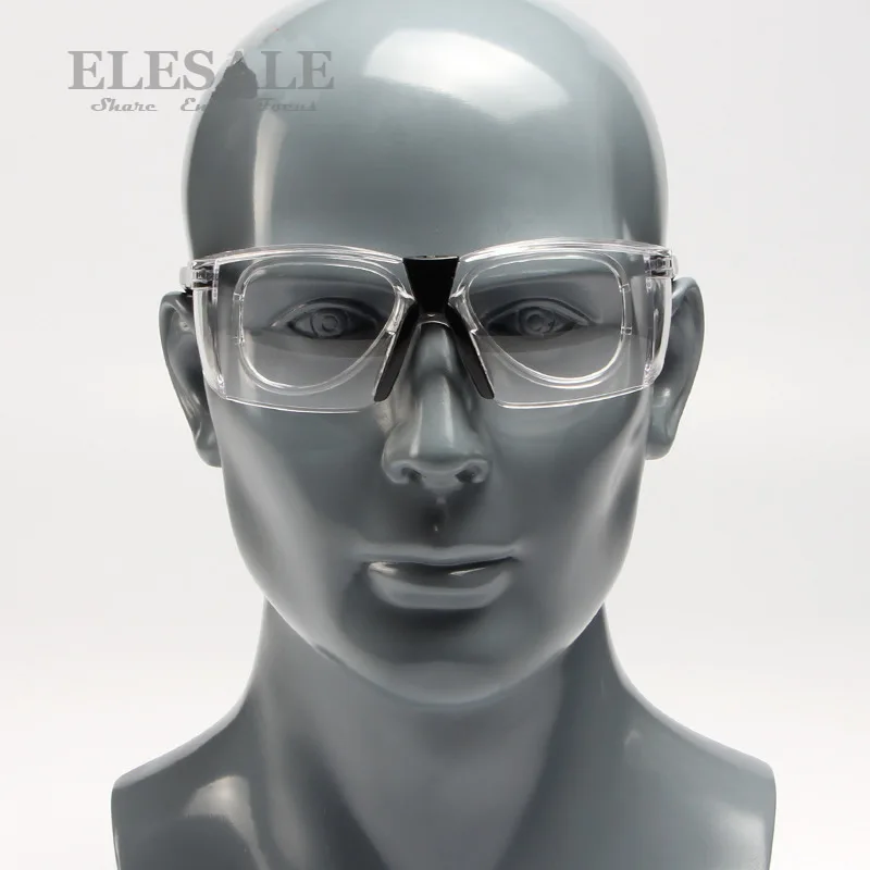 Lunettes de protection anti-éclaboussures avec cadre à lentille optique, lunettes de sécurité au travail, impact, degré, charpentier, cavalier,