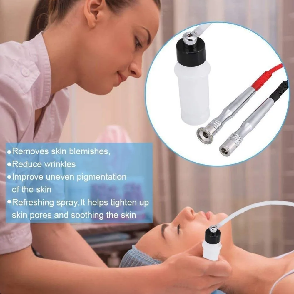 Diamond Microdermabrasion Machine Water Spray Skin Exfoliation Removal Facial Skin Peeling Dermabrasion Device For Spa Salon