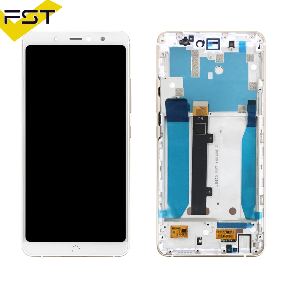 Black/White For BQ Aquaris X2 / X2 Pro LCD Display+Touch Screen Digitizer Assembly with Frame For BQ X2 Spare Parts+Tools