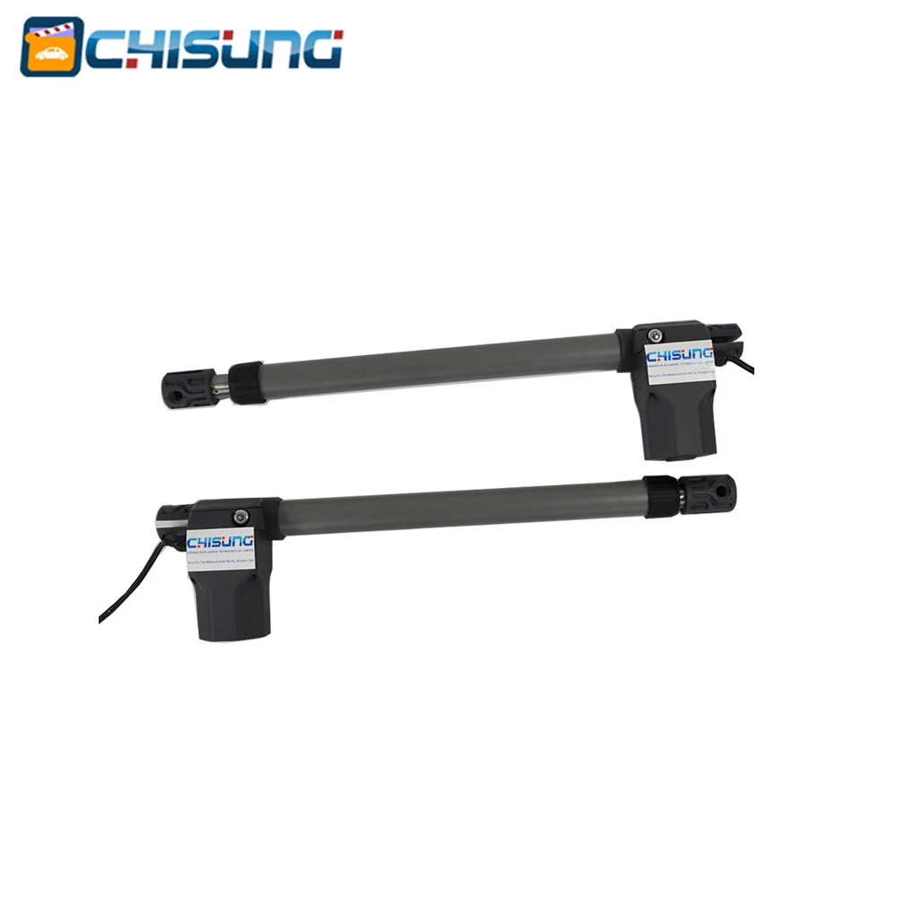 Chisung Dual Piston Electric Automatic Swing Gate Opener DC24V Linear arm automatic gate operators