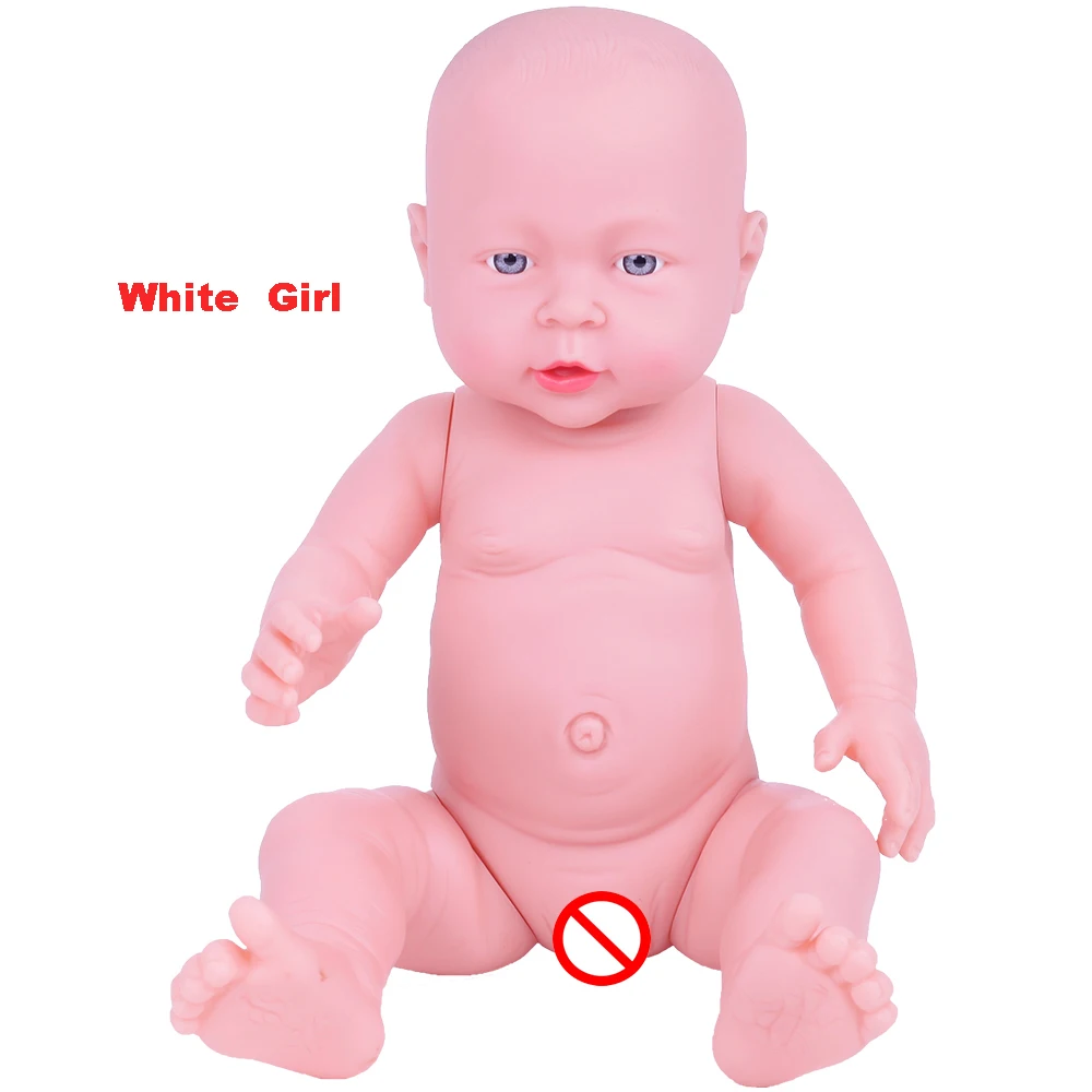 41cm 16 Inch Newborn Baby Reborn Doll Soft Silicone Reborn Doll Toy For 3-7 Boy Girl Doll Children Kids Birthday Christmas Gift