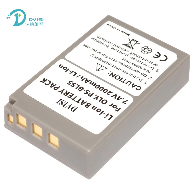 7.4V 2.0Ah PS-BLS5 PSBLS5 Camera Battery charger for Olympus OM-D E-M10 PEN E-PL2 E-PL5 E-PL6 E-PL7 E-PM2 Stylus 1 EM10 II