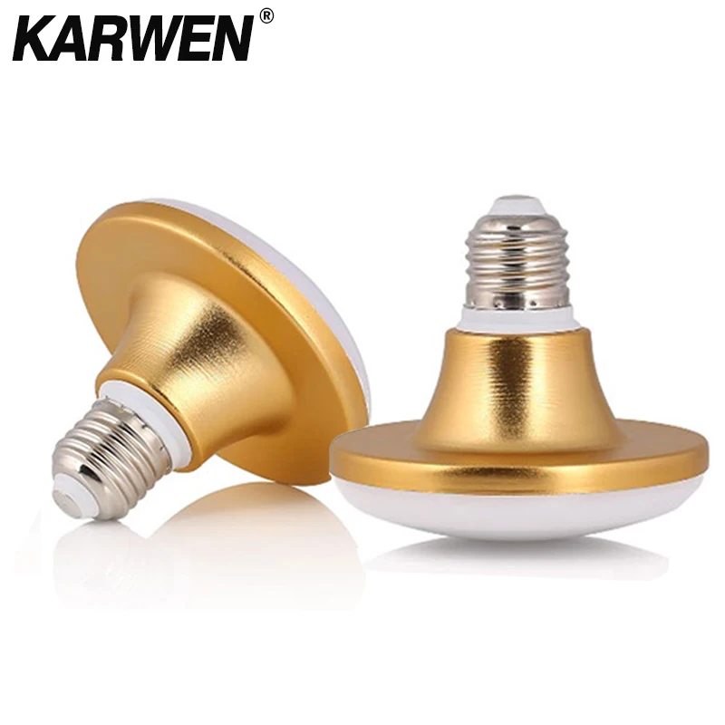 

KARWEN UFO LED Bulb E27 12W 18W 24W 36W Lampada Led 5730SMD AC 220V 230V 240V Cool White Globe Light Lamp Bombillas