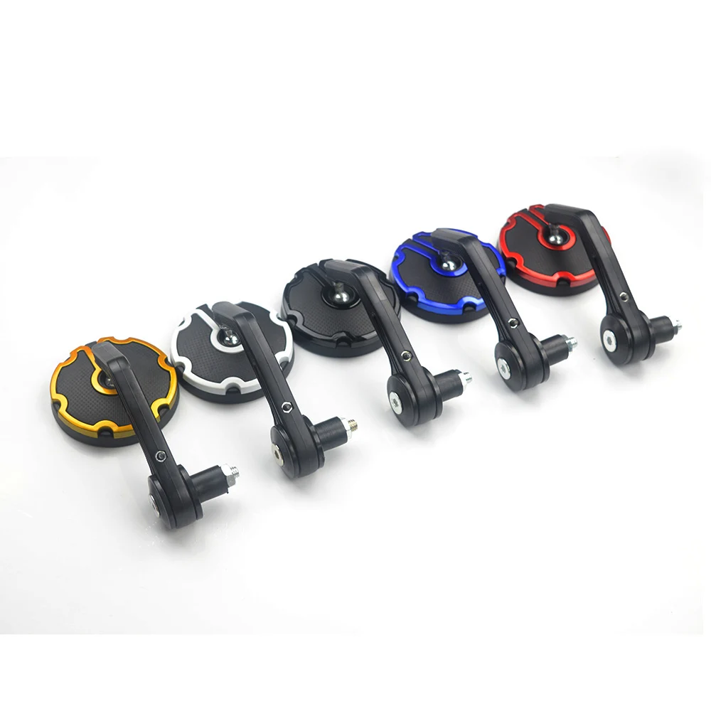 

Evomosa Мотоциклетные торцевые зеркала заднего вида, боковые круглые зеркала для кафе Racer для 7/8 дюймов, 22 мм, ручки, зеркала, очки