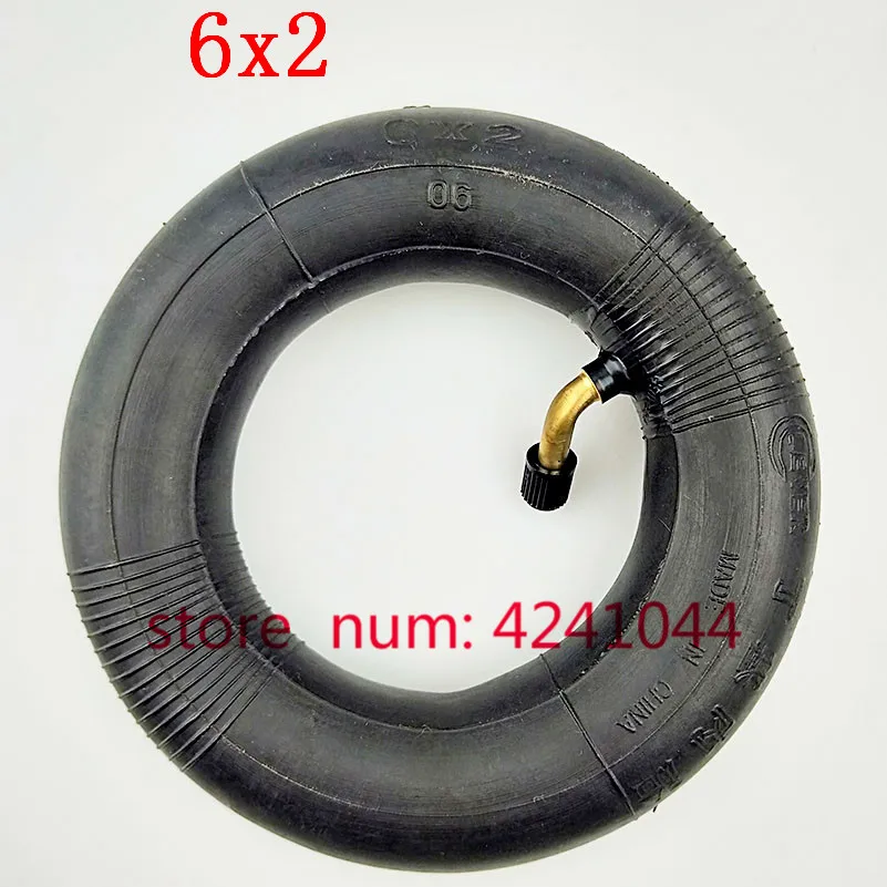 2pc 3pc 5pc 10pc 6X2 Inner Tube fit 6'' Electric Scooter tire Wheel Chair Truck F0 Pneumatic  Trolley Cart Air  tyre