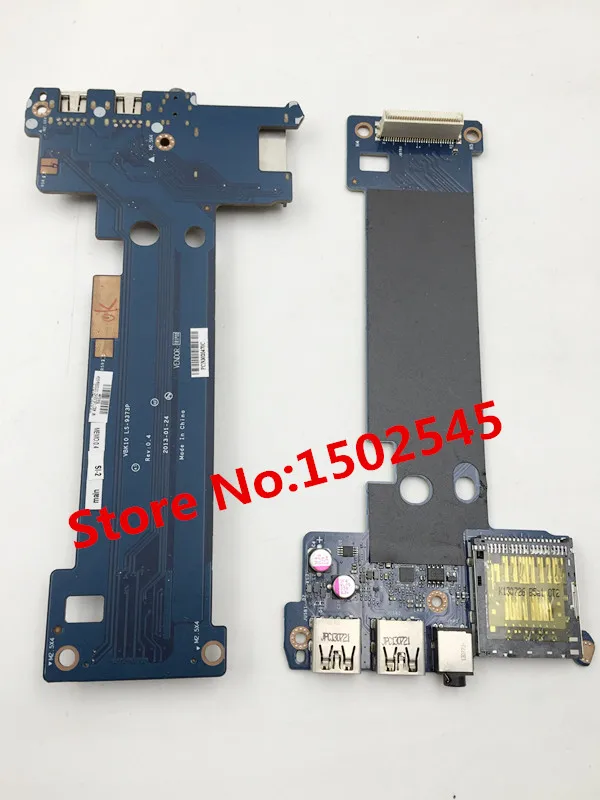 

Free Shipping Genuine Original Laptop USB Interface Board Sound Card Board For HP ZBOOK 17 USB Board Audio Board LS-9373P