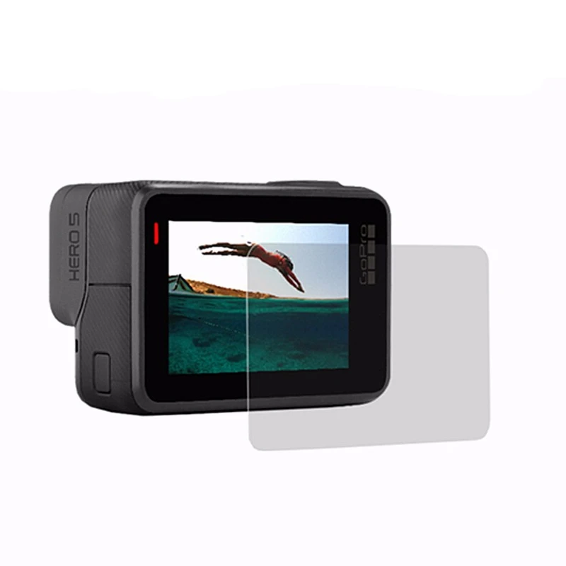 ORBMART Lens + Screen Tempered Glass Screen Protector For Go Pro Gopro Hero 5 6 7 black Sport Camera Accessory