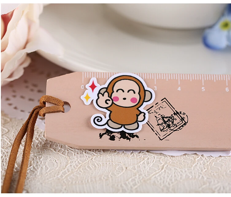 40pcs Creative Kawaii Self-made Amnesty Monkey Stickers/ Beautiful Stickers /decorative Sticker /DIY Craft Photo Album