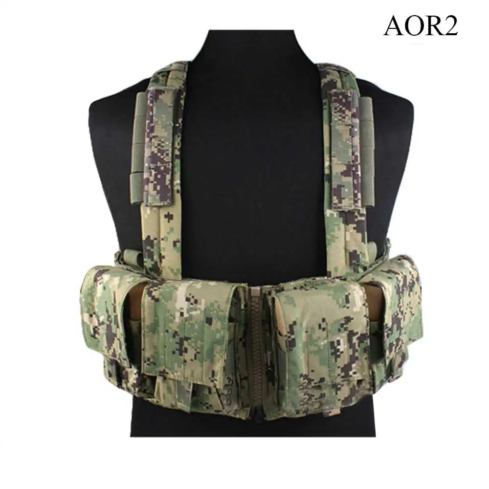 EMERSONGEAR LBT1961K Style 7.62 Tactical Chest Rig, Airsoft Combat Molle Vest, EM2978