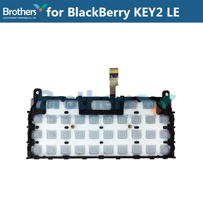 Klawiatura QWERTZ AZERTY do BlackBerry Keytwo LE Key2 LE Przycisk Klawiatury z Taśmą Flex Części Zamienne Testowane Top