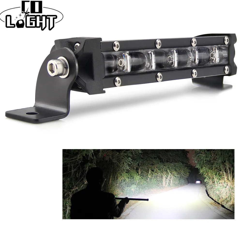 CO LIGHT 30W 6D LED Work Light Bar 8