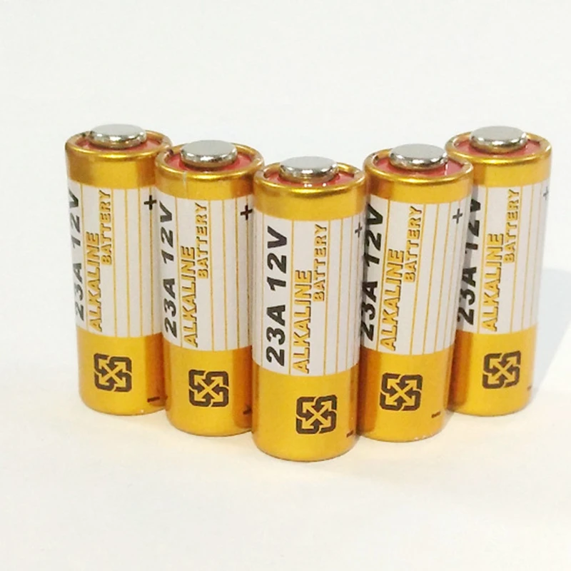 GTF 5PCS Alkaline battery 12V 23A battery 12V 23A 12 V 21/23 A23 E23A MN21  garage door remote control battery