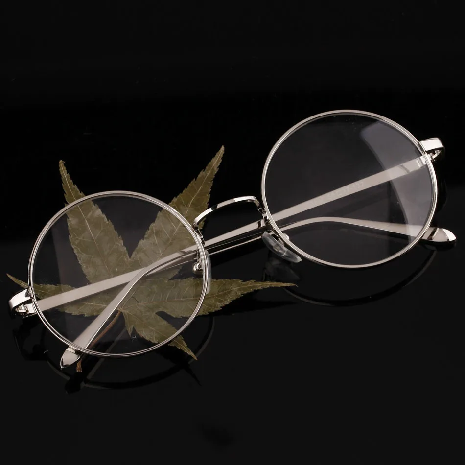 

Metal Alloy Restore Ways Literature The Wind Round Frame Optics Myopia Spectacles Frame Men And Women Fund Decoration 3036