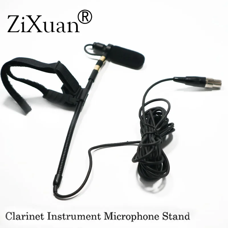 

Music Instrument Microphone Condenser Clarinet instrument Microfone For AKG Shure Samson Wireless System XLR transmitter