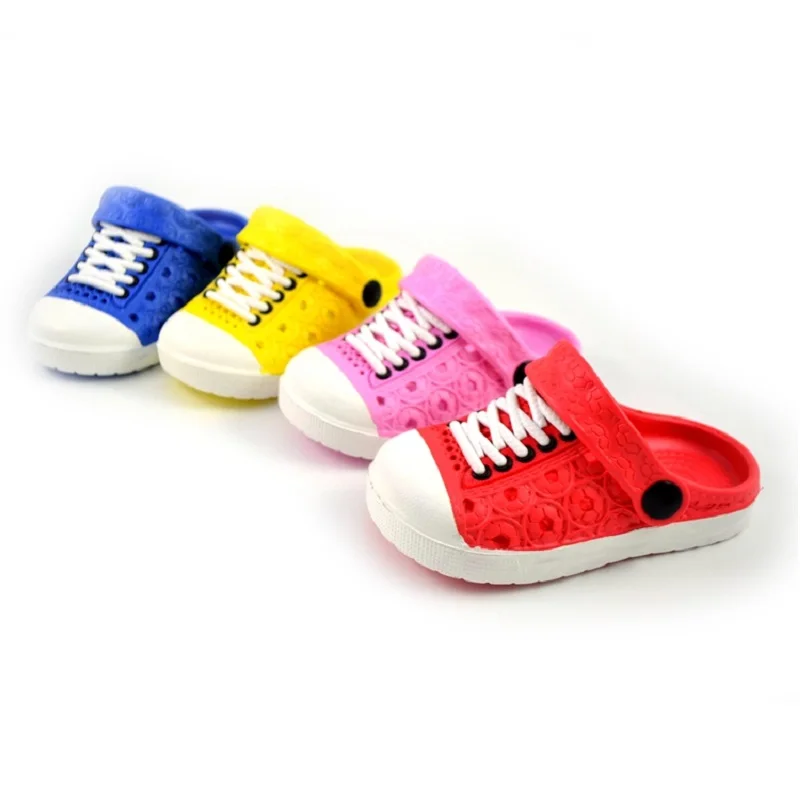 Hooyi Baby Boy Shoes Summer Cool Children Hollow Girls Moccasins Fashion Slippers Kids Clogs Hot Sale Toddler Sneakers 13-18CM