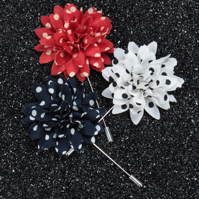 Handmade flower decorative brooch/men coat lapel pin/women broaches/broche/2016 new arrival korean fashion haute qualite jewelry